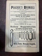 Antique Medical Brief Pharmaceutical Advertising Sheets c1888 Lot of 5