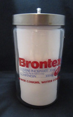 Brontex Advertisement Apothecary Jar Canister