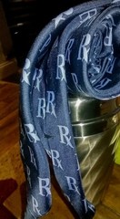 Seroquel Travel Coffee Mug & Pharmacist Neck Tie Pharmaceutical Advertising
