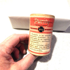 Purity Turmeric Powdered Spice Can – Continental Drug Corp. St. Louis, Mo. 2 oz