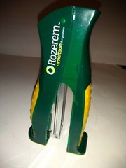 Pharmaceutical Drug Rep Rozerem Green Yellow Stapler Collectible H8