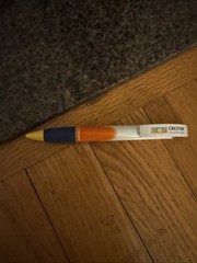 Crestor Plastic PEN Drug Rep Pharmaceutical Promo Medical Advertising Black Ink