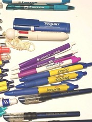Pharmaceutical Pens Drug Rep Januvia, TriCor, Altace, Enablex & More Lot of 48
