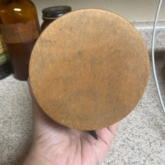 Vintage Antimony Potassium Tartrate Tartar Emetic Poison Bottle Can 1 lb