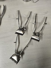 Vintage USSR Surgical Instruments Set w/ Sterilization Tray Soviet Medical Tool