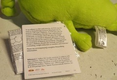 Pancreas Organ Actos Pioglitazone 8″ PLUSH Diabetes Steven Smith Bean Promo NOS