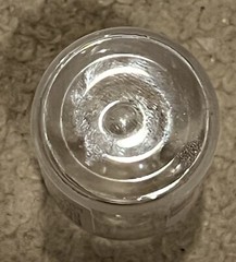 vtg empty Tu Sicks Dye Eye Sew Perot Pull Fee Nawl vial for display