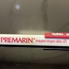 Pharmaceutical Drug Rep Prempro Pen Premphase Collectible Clicker White Rare