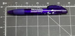 Nexium Esomeprazole AstraZeneca Pharmaceutical Promo Advertising Ballpoint Pen