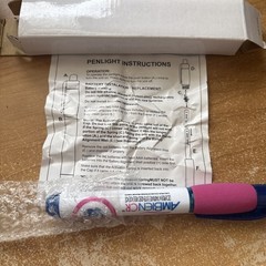DRUG REP Ambien CR Light PEN Drug Rep Pharmaceutical Collectible New