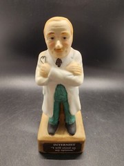 Doctor Figurine Internist Abbott Pharmaceutical Advertising 1970s