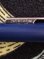 Inoxcrom Blue & Gold FELDENE Piroxicam Drug Rep Pharmaceutical Metal PEN