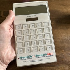 Pharmaceutical Advertising Promotional Benicar Calculator Benicar Tablets