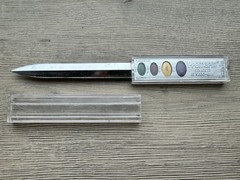 VINTAGE AYERST PREMARIN ADVERTISING SALESMAN LETTER OPENER PHARMACEUTICALS SALES