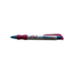 Ambien CR Pen Pink & Blue Drug Rep Pharmaceutical Promo Advertising Black Ink