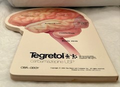 VTG 1990 TEGRETOL „PATIENT GUIDE TO THE HUMAN BRAIN“ PHARMA LOGO ADVERTISING
