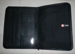 Prevacid Lansoprazole Drugs Pharmaceutical Logo Leeds Leather Padfolio Notebook