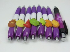 Actos LOT Character PENS, HOLDER CLIPS Drug Rep Pharmaceutical Promo Advertising