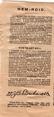 Dr. J.S. Leonhardt ’s Anti-Pill Directions & Advice – Vintage-Wilson-Fyle-Canada
