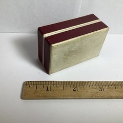 1941 VTG PRESCRIPTION CARDBOARD PILL BOX G & M DRUGS BOWLING GREEN OH DR RASOR