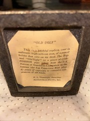 Vtg Cast Iron Pencil Holder I Think Idk