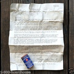 2 Vintage Original PLACIDAN ACID DYSPEPSIA Sour Stomach RX Medicine Bottle 1920s
