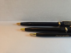 PROCARDIA XL Collectible Metal Pens x 3 Pharmaceutical Drug Rep