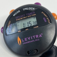 Vintage Pharma Rep Promo Sport Timer Stopwatch Collectible WORKS NEW BATTERY