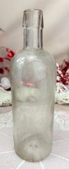 Antique 9-1/2” Dr. S.B.H. & CO Medicine CLEAR Glass Bottle-EMPTY *PLEASE READ*
