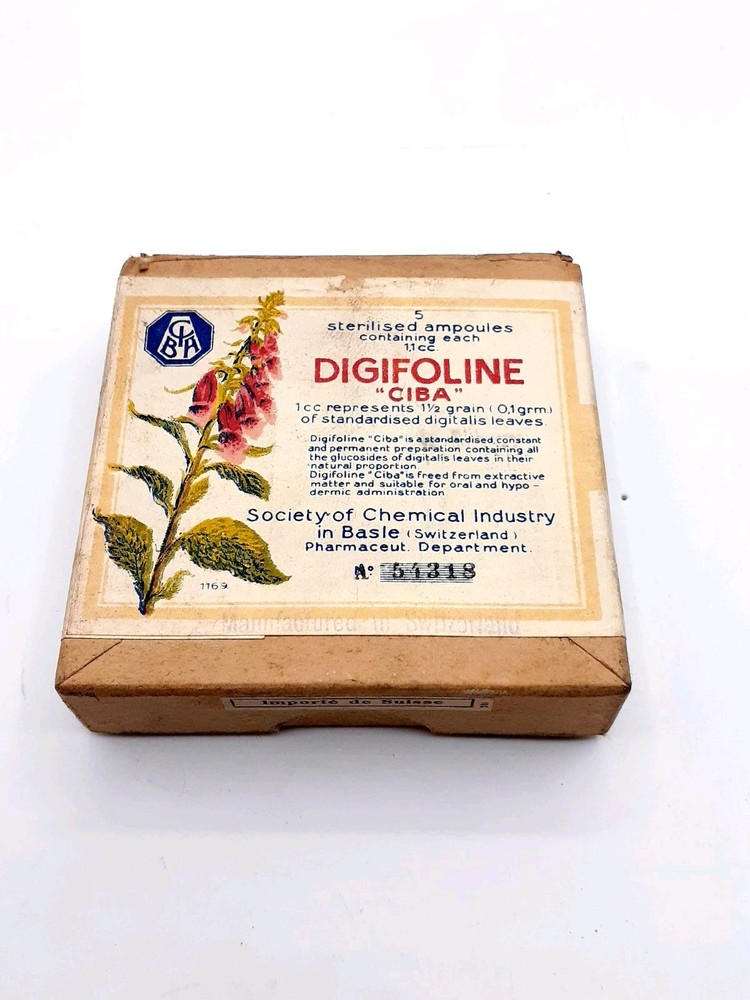 1940-1970 Digifoline Ciba NOS By Society Of Chemical Industry Switzerland Prop