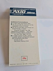 AXID Paper Clip Holder + Note Pad Pharmaceutical Drug Rep Promo Vintage Medical