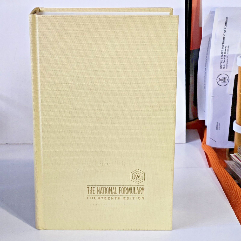 National Formulary American Pharmaceutical Association 14th Edition 1975