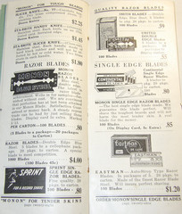 VTG 1930s DRUG STORE WHOLESALE CATALOG! DEPRESSION PRICES! CONDOMS/SHAVING/MEDS!