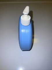 New! Pfizer Viagra Soap Dispenser Plastic 10oz Bottle Pharmaceutical Blue Pill!