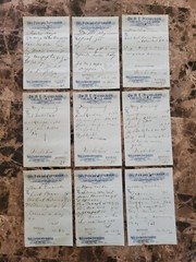 100 antique prescriptions (1912): Opium, Poppy, Ergot, Dionin, Codeine & Anodyne