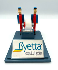 Vintage Byetta Drug Rep Tape Dispenser Pharmaceutical Collectible