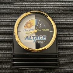 VTG Altace Ramipril Clock Pharmaceutical Collectible Rx Drug Rep Promo WORKS 5″