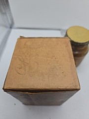 Vintage Red Cross Vaporizing Salve Original Box Amd Jar With Contents..