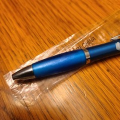 Cymbalta Pharmaceutical Drug Rep Pen Promo Dry No Ink All Blue Sticky Grip