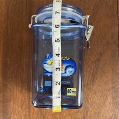 VTG Pharmaceutical PROTONIX IV Plastic Container Drug Rep Cat Promo Canister
