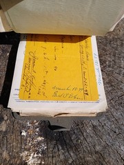 Pharmacy Narcotic Prescription Record Samuals Products File Box 200+ Scripts 48′