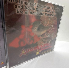 Rare Augmentin Pharmaceautical CD-ROM Media Presentation Linticular Cover – New