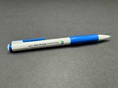 Eli Lilly Promotional Click Pen Blue Grip Pharmaceutical Rep Advertising Pen