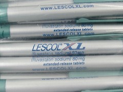 Lot of 50 Silver & Green Lescol XL Drug Rep Pharmaceutical Promo Pens Sealed Bag