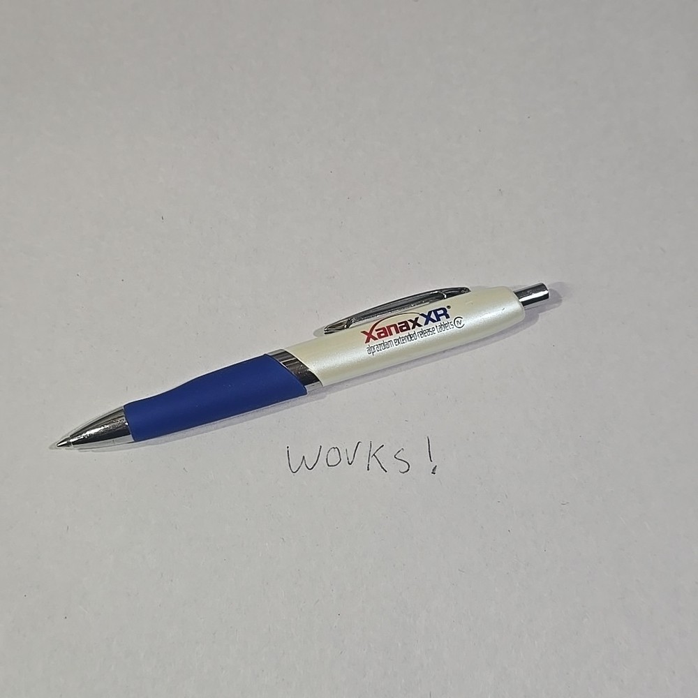 Pharmaceutical Rep Pen for Xanax XR, Vintage Works ,