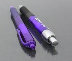 Lot of 2 Purple Rowasa PENS Drug Rep Pharmaceutical Promo Medical Advertising