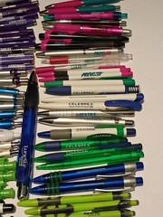 Pharmaceutical Ballpoint Pens Drug Rep Promo Lot of 80 Zoloft, Celebrex, Zyrtec