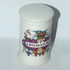 Y2K Ceramic Apothecary Jar Apotheek Veen Vijfhuizen 2000 Delft Style