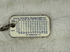Vtg OPTON GERD Pharmaceutical Drug Rep Advertisement Thermometer Keychain ￼