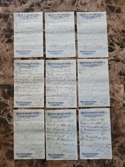 100 antique prescriptions (1912): Opium, Poppy, Ergot, Dionin, Codeine & Anodyne